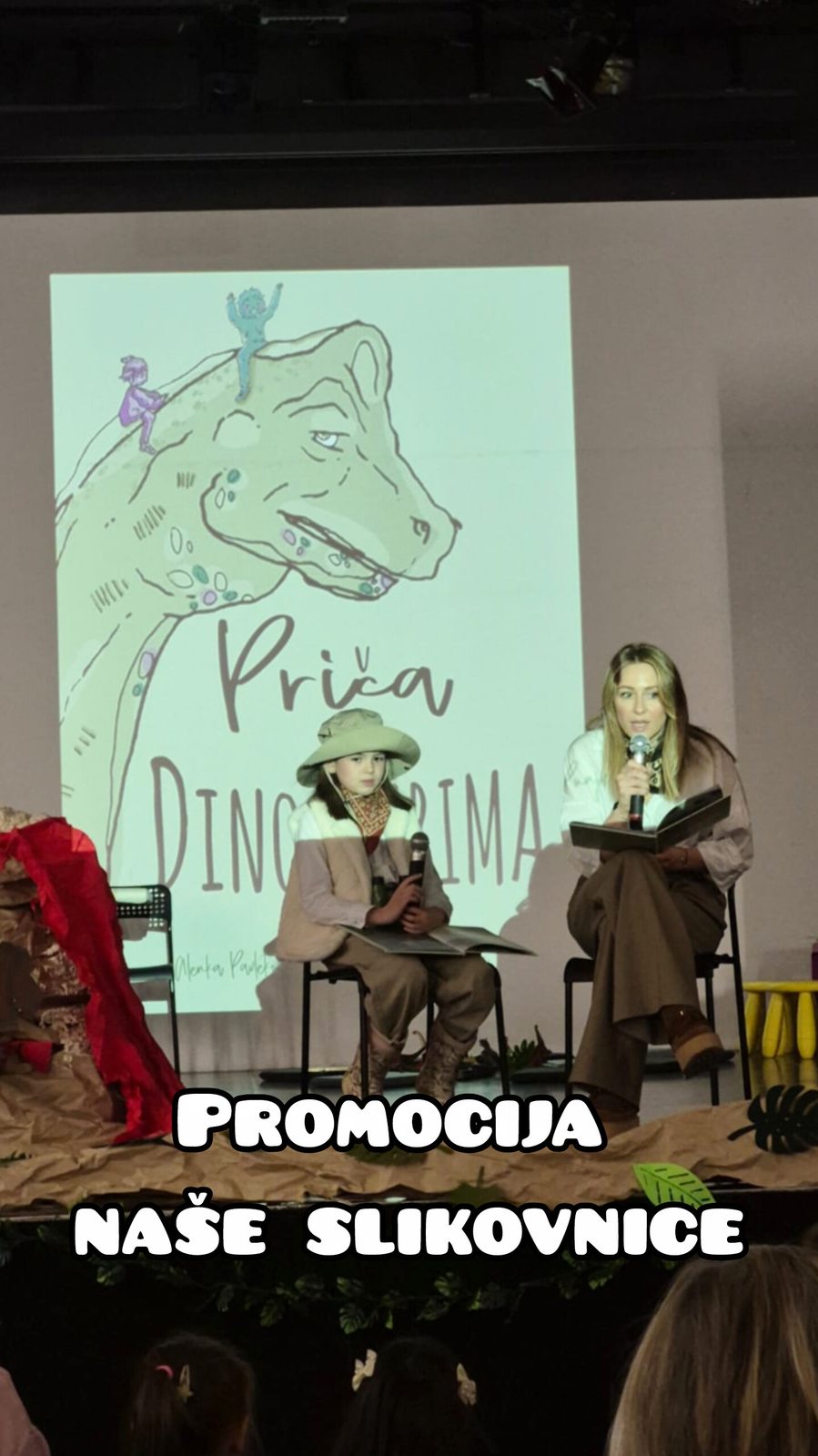 Promocija autorske slikovnice „Priča o dinosaurima”, studeni 2025.